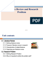 Chapter 3 Litrature Review and Problem Statement