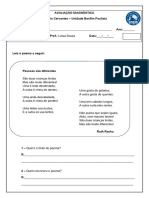 Avaliação Diagnóstica L Portuguesa