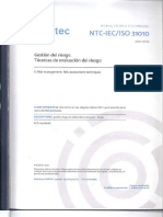 NTC Iso 31010 Tecnicas de Evaluacion Del Riesgo