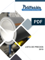 Lista de Precios Polifusion 2019 PP-RCT