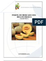 Perfil Del Melon en Perú