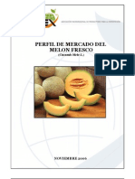perfil del melon en Perú