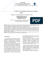 Commande D'un Filtre Actif Triphasé Shunt Par Logique Floue: SETIT 2005