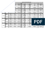 Grade 6 Updated Timetable