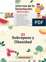 Trastornos de la Nutrición