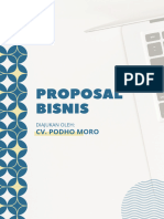 Proposal Bisnis Podho Moro