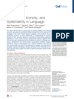 Dingemanse Et Al - 2015 - Arbitrariness, Iconicity and Systematicity in Language