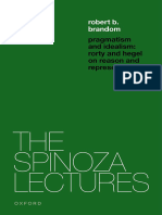 Pragmatism and Idealism - Rorty and Hegel On Representation and Reality (The Spinoza Lectures)
