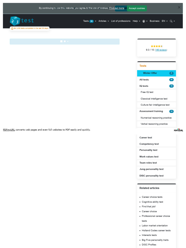 Https WWW 123test Com Report TE0HXKL1HTO6ZZYMI3 | PDF | Intelligence ...