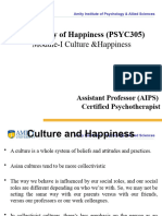 Culture & Happiness