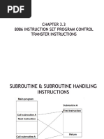 Chapter 3.3 Control Instruction Set Intrrupt