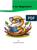 Python For Beginners