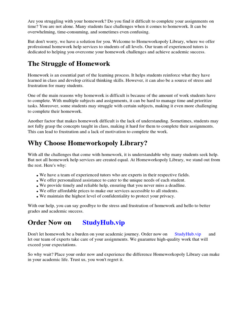 Homeworkopoly library download free pdf homework libraries