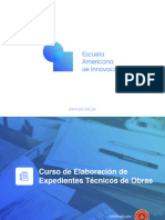 Elaboracion de Expedientes Tecnicos de Obras