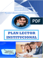 Plan Lector Secundaria - José Carlos Mariátegui - 2024