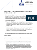 PAUTAS PARA EL BUEN FUNCIONAMIENTO DEL GRUPO (1) (1) - para Combinar