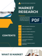 Power Point Presentation of Market Research