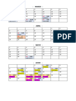 Calendario Exámenes 22-23