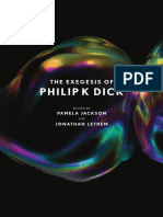 The Exegesis of Philip K Dick