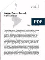 Chapter 1 - Language teacher research in the Americas