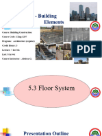 Chapter 5-5.3 Floor System