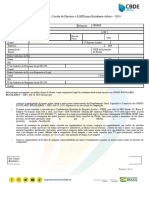 Ficha de Inscrição de Atleta