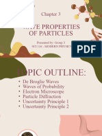 Chapter 3 Wave Properties of Particles