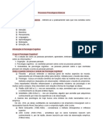 Processos Psicológicos Básicos