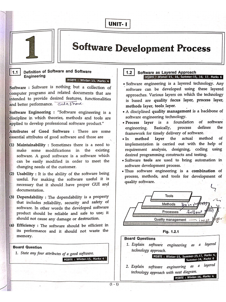 Chp 1-Software Development Process | PDF