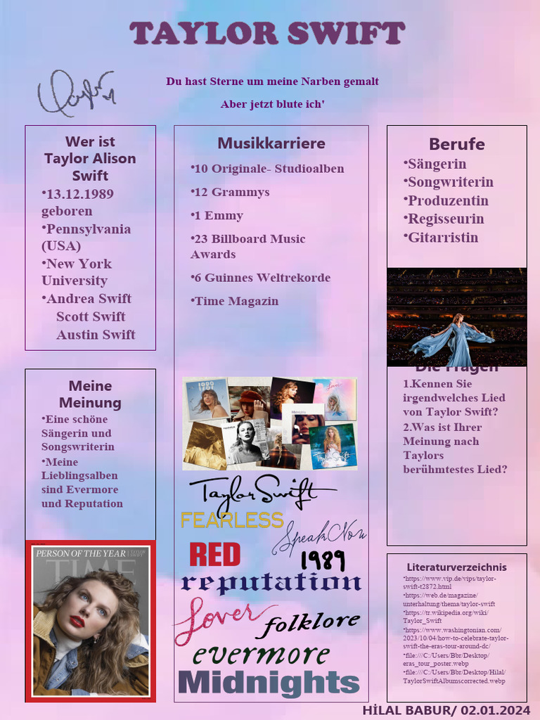 Taylor Swiftt | PDF