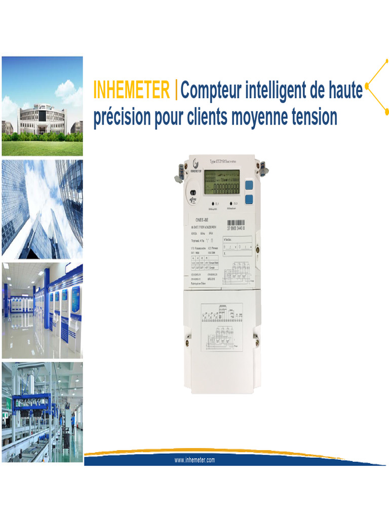 Compteur Intelligent Inhemeter DTZ 1513 | PDF | Écran à cristaux ...