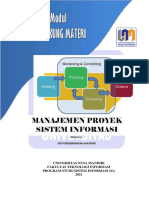 Modul Manajemen Proyek SI