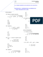 ALG-S01 - Teoría de Exponentes - Expresiones Algebraicas Clase