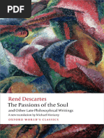 The Passions of The Soul - Rene Descartes