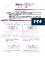 Resumen 3 Modelación Estadística