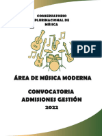 Admisiones Moderna 2022