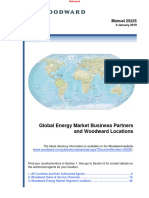 Global Energy Market Business Partners and Woodward Locations_25225b_JANUARY_2019