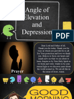 Angle of Elevation and Depression COT