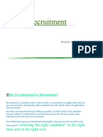 RECRUITMENT -SHRM