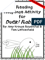 A Reading Response Activity For: Duck! Rabbit!