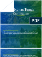 Pembibitan Ternak Ruminansia