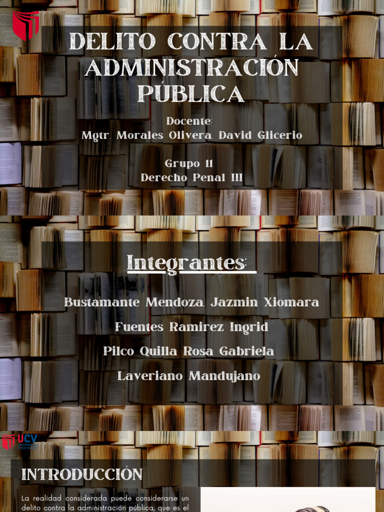 Delitos contra la Administración Pública | PDF | Castigos | Derecho penal