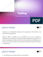 Clase 6 - Testing