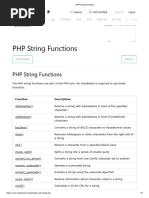 PHP String Functions