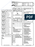 Ficha de Um Meio Orc Barbaro Atormentado Pelo Seu Passado