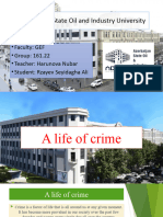 A life of crime