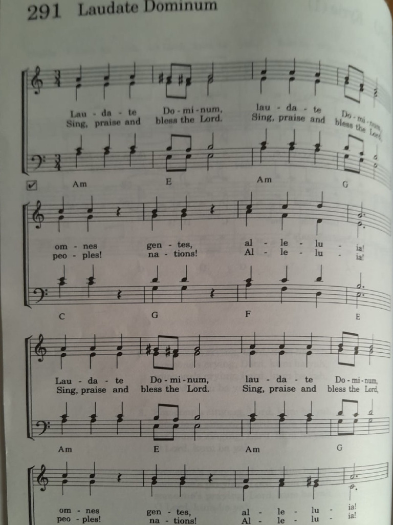 Laudate Dominum | PDF