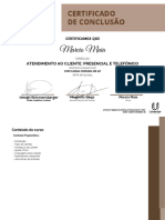 Atendimento Ao Cliente Presencial e Telefônico