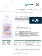 FT Chlorinated Tray Wash EVO
