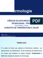 Conceitos de Temperatura e Calor